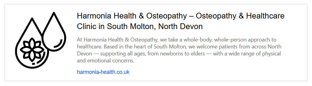 Harmonia Health and Osteopathy
